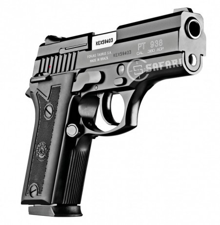 Pistola Taurus PT 838 C- 15+1 Tiros - Cal .380 - Caça e Pesca